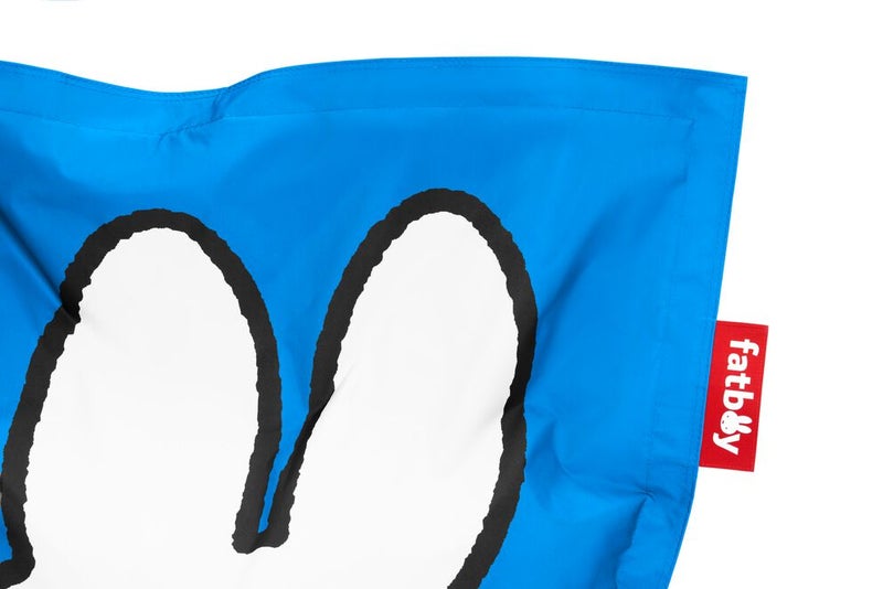 Fatboy Junior Nylon Bean Bag x Miffy/Boris | Indoor Use Kid-sized beanbag | Simple to clean, Perfect for reading, Relaxing, or playtime | Sturdy & durable | Comfortable | 130x100 cm - Blue - Image 3